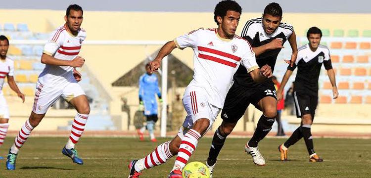 الزمالك والمصرى عمر جابر